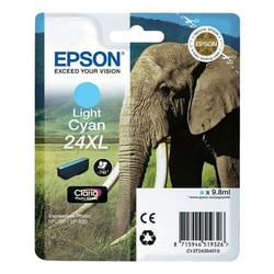 Cartucho de tinta original Epson T2435 (24XL) ciano claro - C13T24354012 - Epson C13T24354012