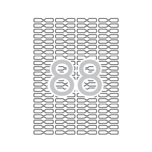 Apli 45.0 x 8.0mm 25 folhas - APLI 205336