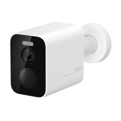 Xiaomi Outdoor Camera BW500 Câmara de vigilância exterior 2K - 136º Campo de visão - Deteção de movimento humano - Visão nocturna a cores - Proteção IP67 - Bateria de 10000 mAh com autonomia até 180 dias - Branco - Xiaomi BHR8301GL