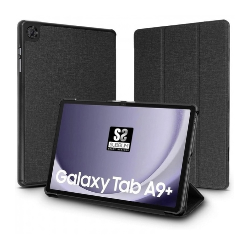 Subblim Shock Case Capa exclusiva para Samsung Galaxy Tab A9+ - Fecho magnético - Rebordos reforçados - 3 modos de suporteCor - Preto - Subblim 289852