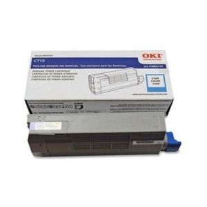 Toner Oki C710 Azul - Oki 43866107