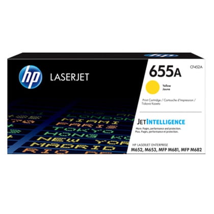HP Toner LaserJet Original 655A Amarelo - CF452A