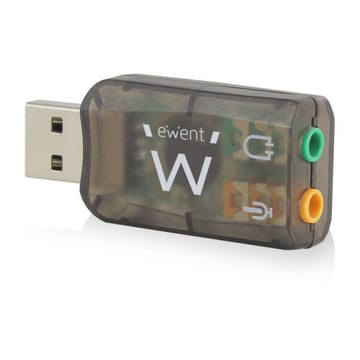 EWENT PLACA SOM USB 5.1 VIRTUAL 3D - Ewent EW3751