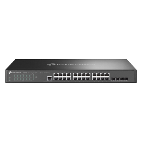 TP-Link Switch gerido Omada de 24 portas Gigabit L2+ com 4 ranhuras SFP - TP-Link SG3428