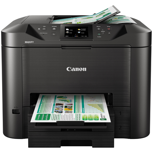 Canon MAXIFY MB5455, Jato de tinta, Impressão a cores, 600 x 1200 DPI, Cópia a cores, A4, Preto - Canon 0971C035