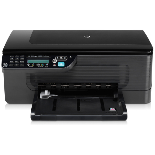 HP OfficeJet G510a, Jato de tinta, Impressão a cores, 4800 x 1200 DPI, Cópia a cores, A4, Preto - HP CM753A