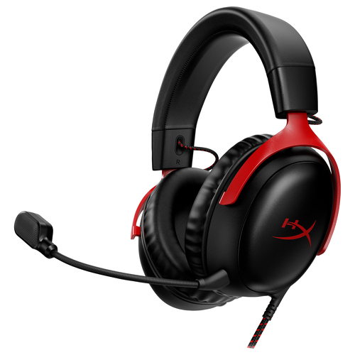 HP Auscultadores para jogos HyperX Cloud III BLK/RED - HP 727A9AA