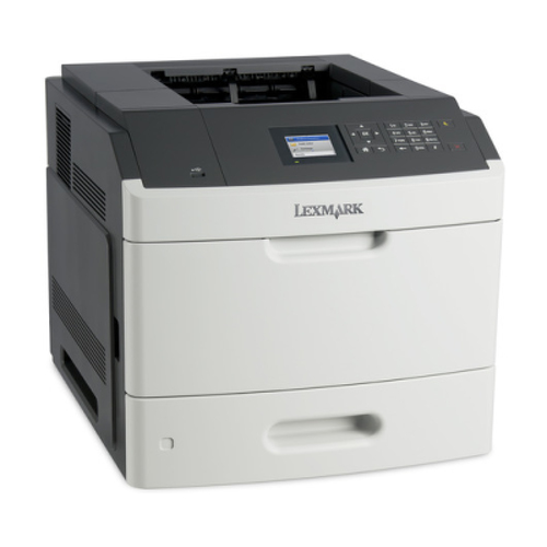 Lexmark MS811n, Laser, 1200 x 1200 DPI, A4, 63 ppm, Pronto para trabalhar em rede, Preto, Branco - Lexmark 40G0220