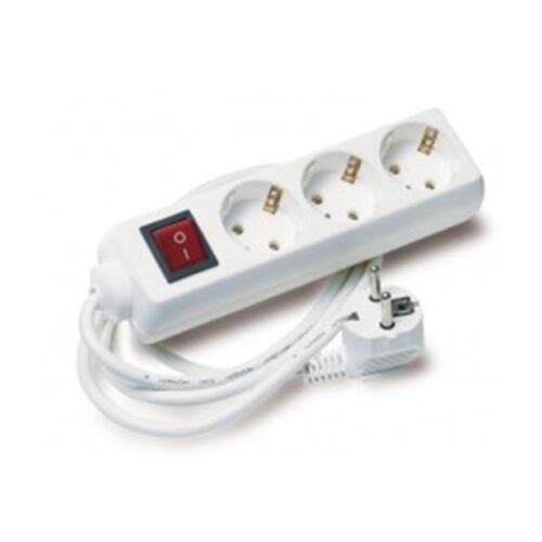 Elbat Power Strip - 3x Schukos - Interruptor liga/desliga - cabo de 1,50 m - Elbat EB0143
