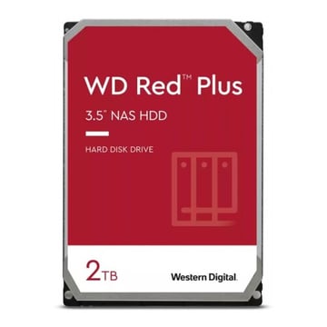 Disco rígido interno WD Red Plus 3,5" 2TB NAS SATA3 - Western Digital 236582