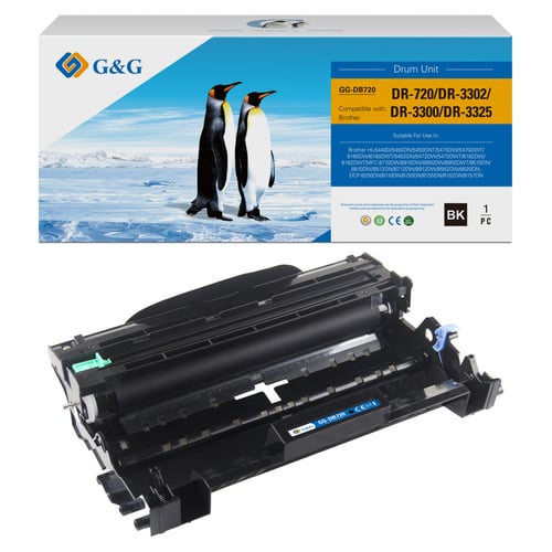 G&G Brother DR3300 Tambor de Imagem Compatível, (Drum)