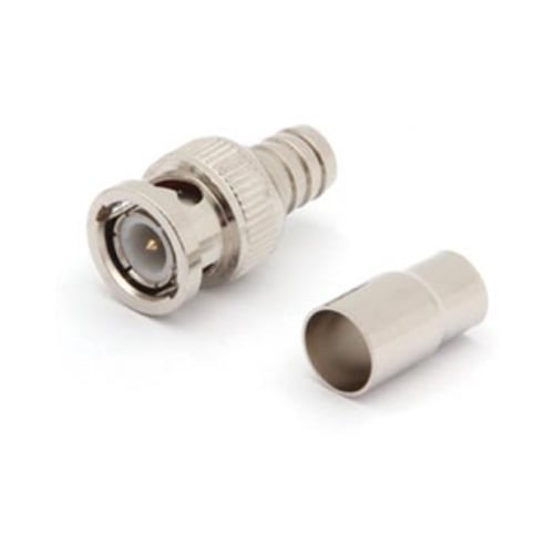 Ficha BNC Macho RG56/U Crimpagem Rápida 2un - Velleman VELCBNC01C