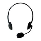 EWENT HEADSET COM MIC 2X JACKS 3.5" - Ewent EW3563