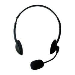 EWENT HEADSET COM MIC 2X JACKS 3.5" - Ewent EW3563