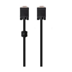 EWENT CABO VGA HD PLUG M/M AWG28 1.8MT CU FERRITE - Ewent EC1110
