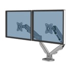Fellowes Eppa Dual Monitor Arm - Até 39" 8kg - Ajustável com mola a gás - Preço - Fellowes 9683301