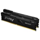 Dimm KINGSTON 64GB (2x32GB) DDR4 3200MHz CL16 FURY Black - Kingston KF432C16BBK2/64