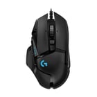 Mouse USB Logitech G502 Hero 25600 dpi - 11 botões programáveis - Iluminação LED - Uso por destros - Cabo de 2,10 m - Preto - Logitech 910-005470