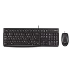 Logitech MK120 USB Keyboard + Mouse Pack 1000dpi 3 Botões - Uso ambidestro - Preto - Logitech 920-002550
