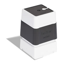 Suporte de carimbos preto. 6 carimbos de 30 x 30 mm - Brother PR3030B6P