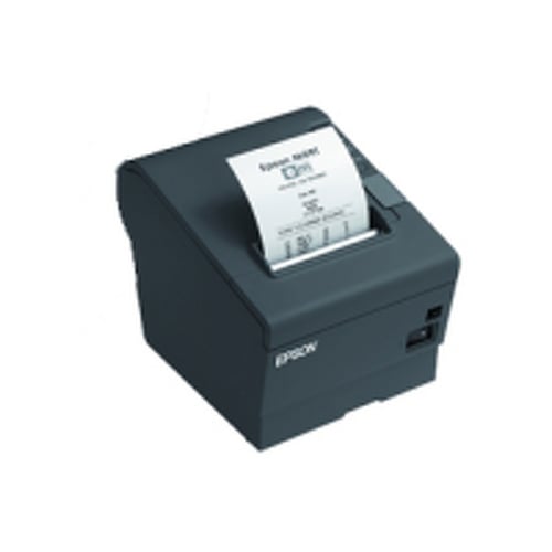 Epson TM-T88V (235): Ethernet, PS, EDG, Buzzer, EU, Acionamento térmico direto , 300 mm/seg, Com fios, Cinzento - Epson C31CA85235