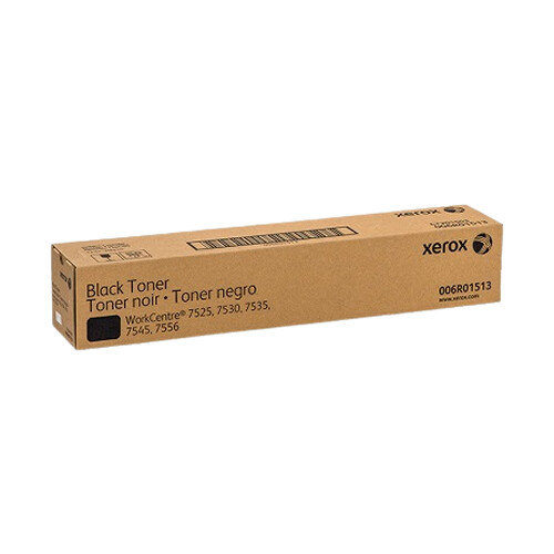 Cartucho de toner original preto Xerox WorkCentre 7525/7535/7545/7830 - 006R01513 - Xerox 006R01513