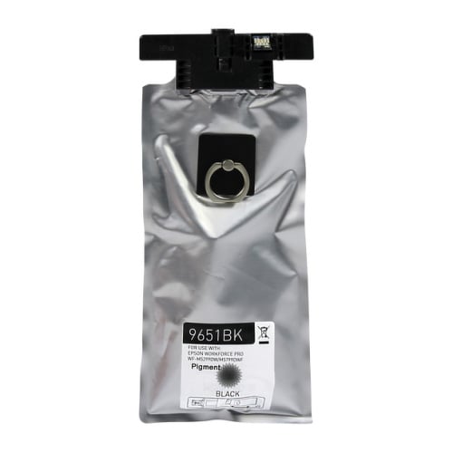 Cartucho de tinta de pigmento preto genérico Epson T9651 - substitui C13T965140 - Epson EI-T9651(PG)