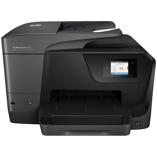 HP OfficeJet Pro 8718, Jato de tinta térmico, Impressão a cores, 4800 x 1200 DPI, A4, Impressão directa, Preto - HP T0G48A