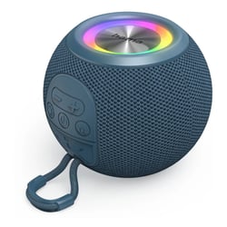 Coluna HAMA "Ball Shape Speaker" Bluetooth Loudspeaker, 5 Light Modes, 5W, blue - Hama 00188239