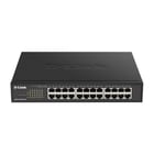 D-Link Semi-Manageable Switch 12 Portas Gigabit PoE 100W + 12 Portas Gigabit - D-Link DGS-1100-24PV2/E