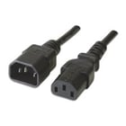 Cabo extensão alimentação vde c14-c13, m/f, 5.00 m - Ewent EW-190200-050-N-P