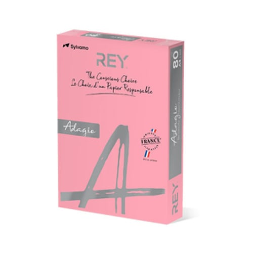 Papel Fotocopia Rosa Fluorescente Adagio(cd13) A4 80gr 1x500Fls - Adagio 1801086