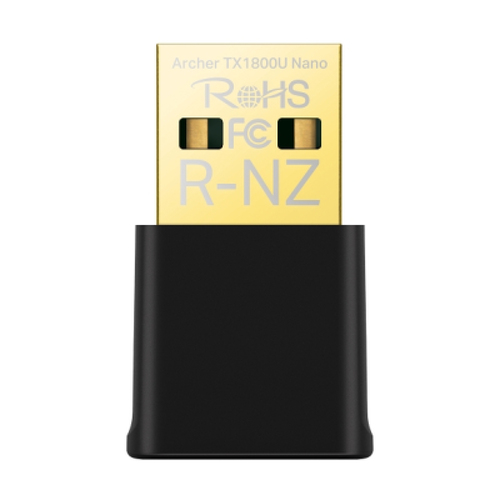 TP-Link Adaptador USB Wi-Fi 6 Archer TX1800U Nano AX1800 Nano de banda dupla - TP-Link ARCHER TX1800U NANO