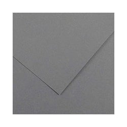 Cartolina 50x65cm Cinzento Chumbo Escuro 185g 1 Folha Canson - Canson 17240244