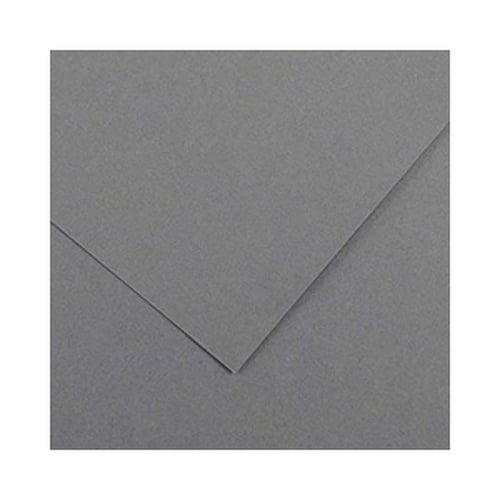 Cartolina 50x65cm Cinzento Chumbo Escuro 185g 1 Folha Canson - Canson 17240244