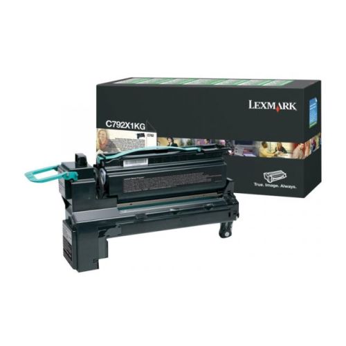 Toner Preto Capacidade Extra c/ Prog. Ret. C792 - Lexmark 00C792X1KG