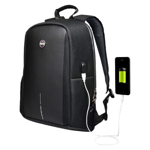 PORT MOCHILA CHICAGO EVO 15.6" USB BLACK - Port 400508