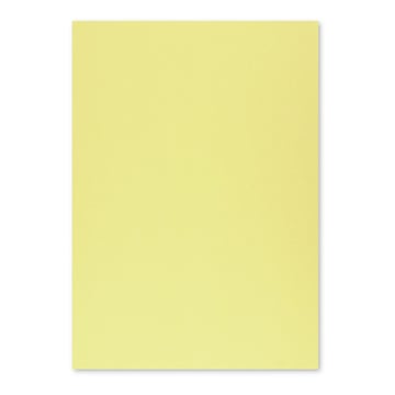 Cartolina 50x65cm Amarelo Suave 4 250g 1 Folha - Neutral 17205911&#47;UN