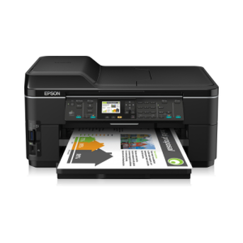 Epson WorkForce WF-7515, Jato de tinta, Impressão a cores, 5760 x 1440 DPI, Cópia a cores, A3, Preto - Epson C11CA96304