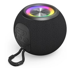 Coluna HAMA "Ball Shape Speaker" Bluetooth Loudspeaker, 5 Light Modes, 5W, black - Hama 00188237