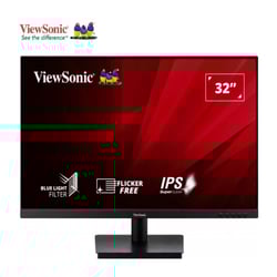 VIEWSONIC MONITOR IPS 32" (31.5") 16:9 FHD VGA HDMI COLUNAS VA3209-MH - ViewSonic VA3209-MH