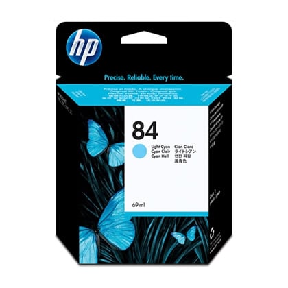 HP 84 69-ml Light Cyan DesignJet Ink Cartridge tinteiro 1 unidade(s) Original Ciano claro - C5017A