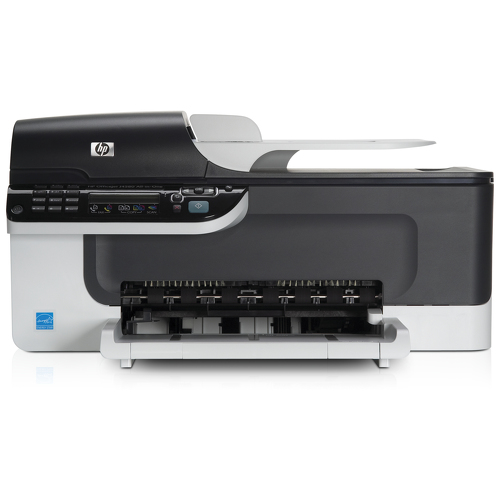 HP OfficeJet J4580, Jato de tinta térmico, Impressão a cores, 4800 x 1200 DPI, Cópia a cores, A4, Preto, Cinzento - HP CB780A