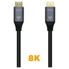 Cabo HDMI Aisens V2.1 Ultra High Speed 8K@60Hz 48Gbps - A/M-A/M - 1,0m - Cor Preto - Aisens A150-0426