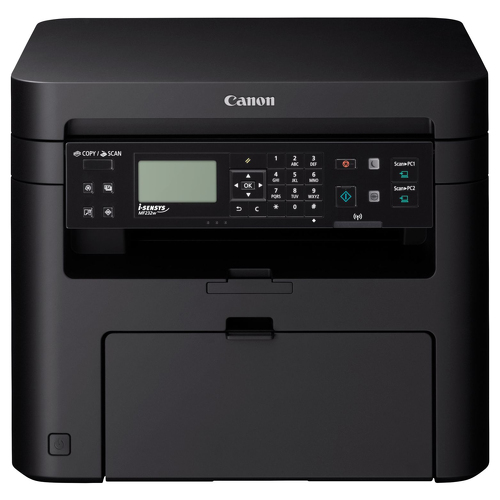 Canon i-SENSYS MF232w, Laser, Impressão a preto e branco, 600 x 600 DPI, Fotocopiadora a preto e branco, A4, Preto - Canon 1418C043