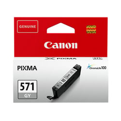 Canon CLI-571GY tinteiro 1 unidade(s) Original Rendimento padrão Cinzento foto - Canon CLI571GY