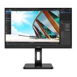AOC MONITOR IPS 24" (23.8) 16:9 QHD VGA HDMI DP USB COLUNAS HAS PIVOT Q24P2Q - AOC Q24P2Q