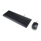 LENOVO TECLADO & RATO ESSENTIAL WIRED USB COMBO - Lenovo 4X30L79910