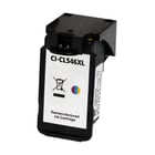 Cartucho de tinta colorido remanufaturado Canon CL546XL - mostra o nível de tinta - substitui 8288B001/8289B001 - Canon CI-CL546XL
