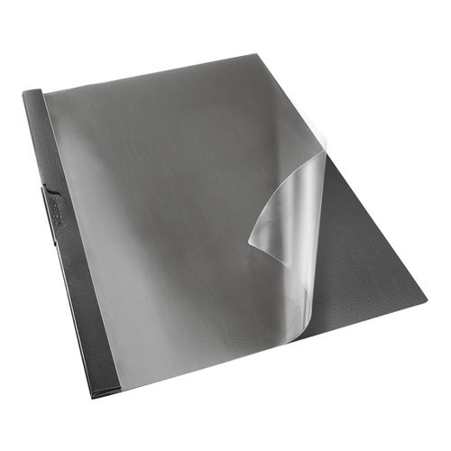 Classificador Clip Lateral 3mm 30 Folhas Esselte Preto - Esselte 1151706